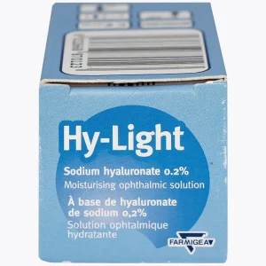 Nước mắt nhân tạo Hy-Light 10ml Farmigea giữ ẩm và bảo vệ mắt giảm tình trạng kích ứng, khô, đỏ