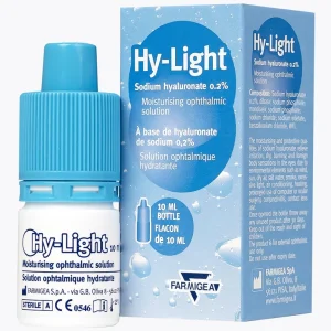 Nước mắt nhân tạo Hy-Light 10ml Farmigea giữ ẩm và bảo vệ mắt giảm tình trạng kích ứng, khô, đỏ