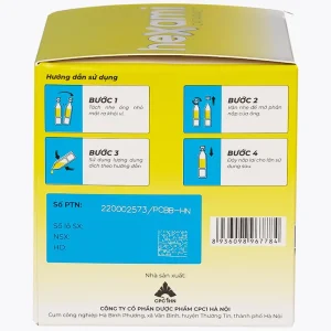 Dung dịch nhỏ mắt Hexami Cataract CPC1HN cải thiện và dự phòng tình trạng đục thủy tinh thể (20 ống)