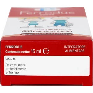Dung dịch Ferrodue 15ml Buona bổ sung sắt cho cơ thể, giảm nguy cơ thiếu máu