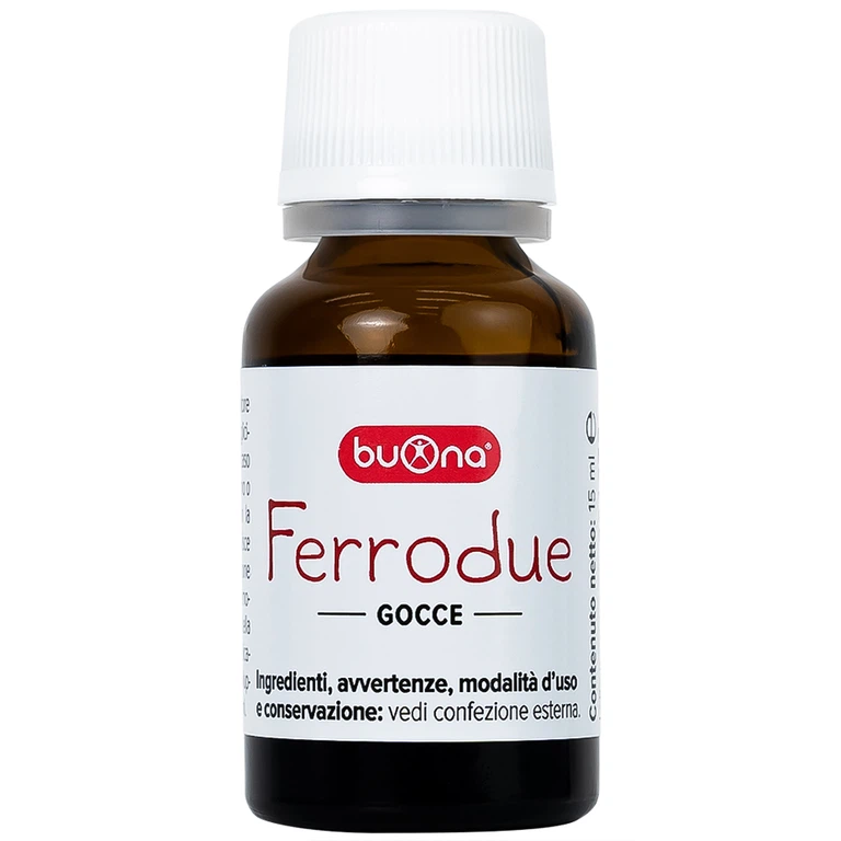 Dung dịch Ferrodue 15ml Buona bổ sung sắt cho cơ thể, giảm nguy cơ thiếu máu