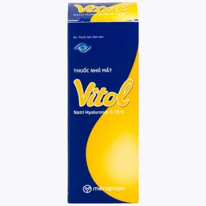 Thuốc nhỏ mắt Vitol 12ml Merap dùng cho các tình trạng khô mắt