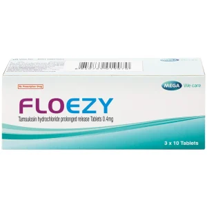 Thuốc Floezy 0.4mg MEGA We care điều trị triệu chứng của đường tiểu dưới (3 vỉ x 10 viên)