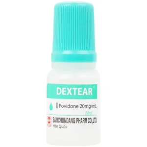 Thuốc nhỏ mắt Dextear 20mg/ml Samchundang Pharm điều trị triệu chứng khô mắt (10ml)