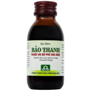 Siro Bảo Thanh Hoa Linh điều trị ho, bổ phế, hóa đờm (90ml)