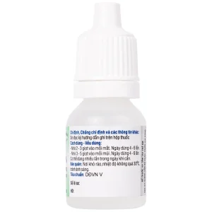 Thuốc nhỏ mắt, mũi Natri Clorid 0,9% HDPharma điều trị triệu chứng mỏi mắt, mắt đỏ, sổ mũi, nghẹt mũi (10ml)