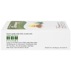 Siro Synatura Syrup AhnGook điều trị nhiễm khuẩn đường hô hấp trên cấp tính và viêm phế quản mạn tính (9 gói x 10ml)