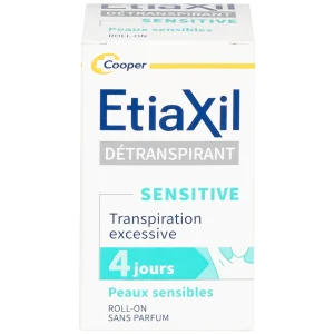 Lăn khử mùi EtiaXil Detranspirant Aisselles Peaux Sensibles chống mùi đặc trị dành cho da nhạy cảm (15ml)