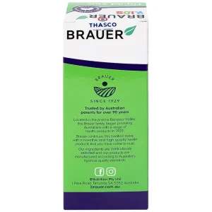 Siro Brauer Baby & Kids Liquid Zinc bổ sung kẽm, tăng sức đề kháng cho trẻ (200ml)