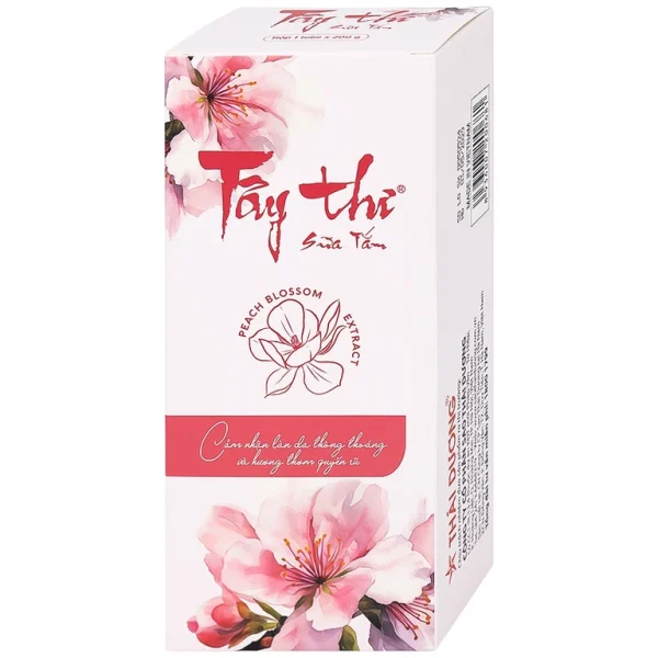 Sữa tắm Tây Thi Sao Thái Dương sạch da, hạn chế viêm lỗ chân lông, viêm da, mụn trứng cá ở trẻ em (200g)