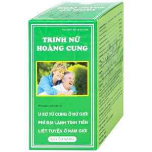 Viên uống Trinh Nữ Hoàng Cung Dolexphar hỗ trợ giảm sự tiến triển của u xơ tử cung (60 viên)