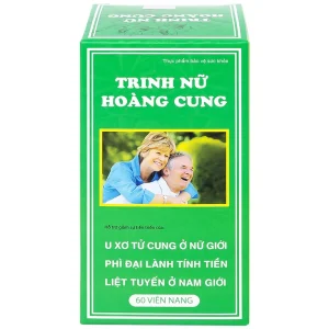 Viên uống Trinh Nữ Hoàng Cung Dolexphar hỗ trợ giảm sự tiến triển của u xơ tử cung (60 viên)