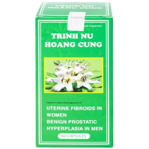 Viên uống Trinh Nữ Hoàng Cung Dolexphar hỗ trợ giảm sự tiến triển của u xơ tử cung (60 viên)
