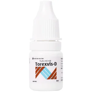 Thuốc nhỏ mắt Torexvis 0,3% Gia Nguyễn phòng và điều trị viêm và ngăn ngừa nhiễm khuẩn (5ml)