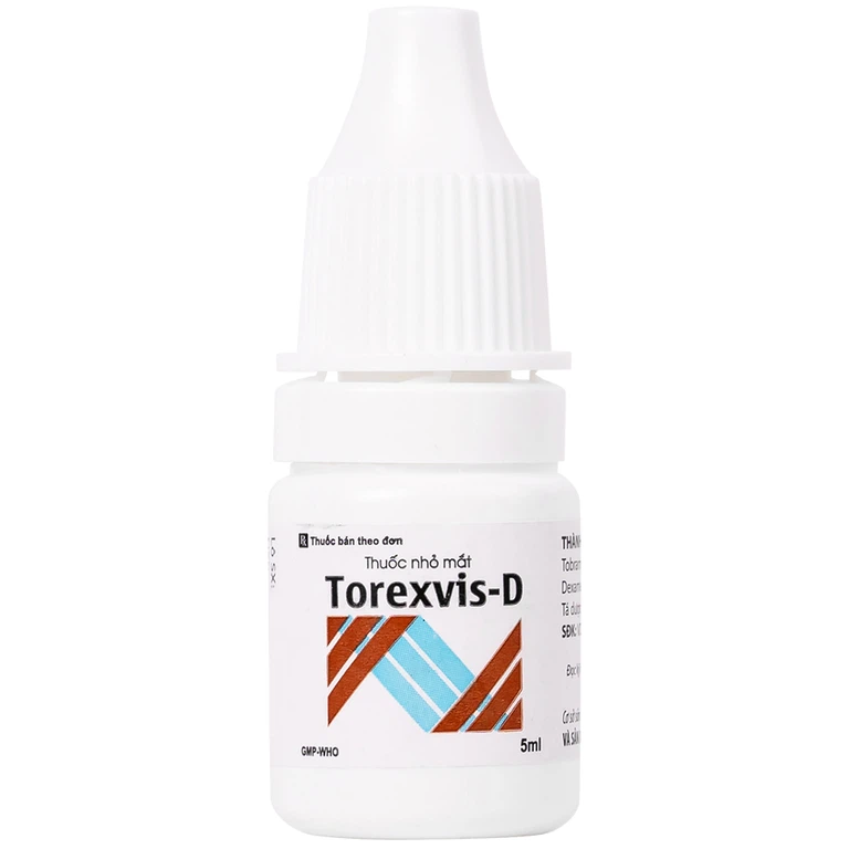 Thuốc nhỏ mắt Torexvis 0,3% Gia Nguyễn phòng và điều trị viêm và ngăn ngừa nhiễm khuẩn (5ml)