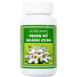 Viên uống Trinh Nữ Hoàng Cung Dolexphar hỗ trợ giảm sự tiến triển của u xơ tử cung (60 viên)