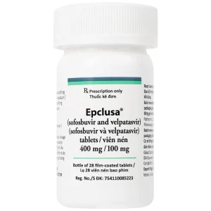 Thuốc Epclusa 400mg/100mg Gilead điều trị viêm gan C mãn tính (28 viên)