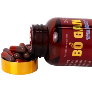 Viên uống Bổ gan Tâm Bình tăng cường chức năng gan, thanh nhiệt, giải độc (60 viên)