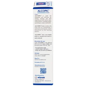 Kem Alcopic Gamma giảm ngứa, rát, đau do viêm da cơ địa, viêm da tiếp xúc (40ml)
