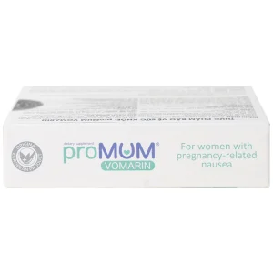 Viên uống proMUM Vomarin hỗ trợ giảm buồn nôn cho phụ nữ mang thai, tăng tiết sữa mẹ (2 vỉ x 15 viên)