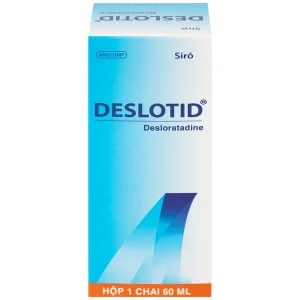 Siro Deslotid OPV trị viêm mũi dị ứng, phản ứng dị ứng da (60ml)