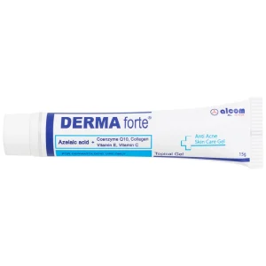 Gel Derma Forte Gamma hỗ trợ làm mờ sẹo, ngừa vết thâm, ngừa tái phát mụn, sạch bã nhờn trên da (15g)