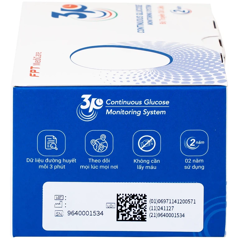 Bộ truyền dữ liệu máy đo đường huyết liên tục 3P