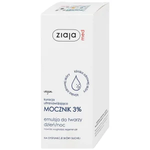 Nhũ tương mềm da 3% Urê Ziaja Med Mocznik 3% làm mềm, dưỡng ẩm, giảm khô da (50ml)