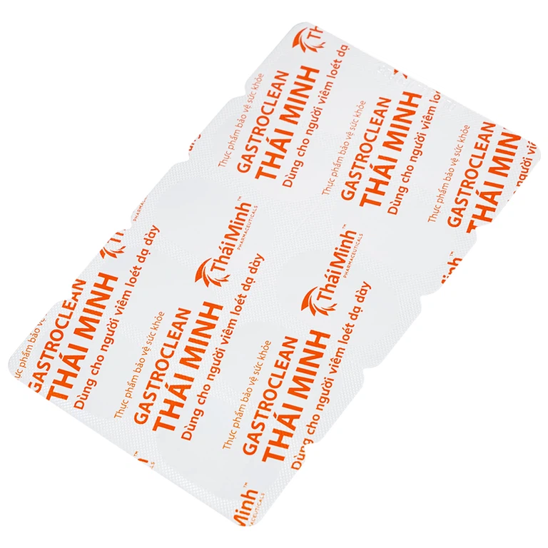 Viên nang cứng Gastroclean Thái Minh dùng cho người viêm loét dạ dày (2 vỉ x 10 viên)