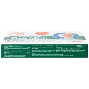 Viên nang cứng Dưỡng khớp Thái Minh giúp giảm nguy cơ thoái hóa khớp (2 vỉ x 10 viên)