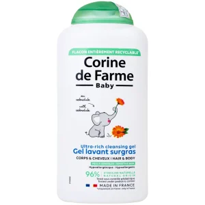 Gel gội và tắm cho bé Corine De Farme Baby Ultra Rich Cleansing Gel dành cho mọi loại da