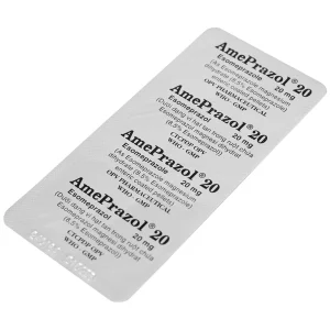 Thuốc AmePrazol 20mg OPV điều trị bệnh trào ngược dạ dày thực quản (5 vỉ x 6 viên)