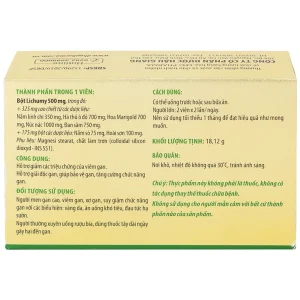 Viên nang cứng Naturenz Gold DHG Pharma hỗ trợ giảm các triệu chứng của viêm gan (3 vỉ x 10 viên)