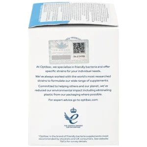 Men vi sinh Optibac Every Day bổ sung lợi khuẩn, hổ trợ tiêu hóa (30 viên)