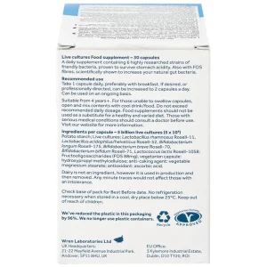 Men vi sinh Optibac Every Day bổ sung lợi khuẩn, hổ trợ tiêu hóa (30 viên)