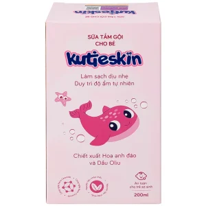 Sữa tắm gội cho bé Kutieskin giúp làm sạch dịu nhẹ, chăm sóc và bảo vệ da bé (200ml)