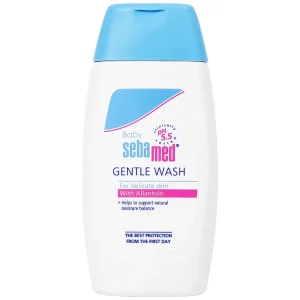 Sữa tắm gội dịu nhẹ toàn thân Baby Sebamed Gentle Wash pH5.5 giúp làm sạch bụi bẩn bám trên da bé (200ml)