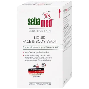 Sữa rữa mặt và tắm toàn thân Liquid Face & Body Wash Sebamed giúp làm sạch bụi bẩn, bã nhờn trên da (300ml)