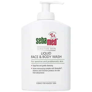 Sữa rữa mặt và tắm toàn thân Liquid Face & Body Wash Sebamed giúp làm sạch bụi bẩn, bã nhờn trên da (300ml)