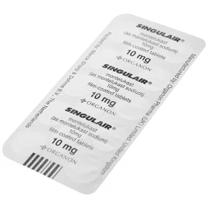 Thuốc Singulair 10mg Organon Pharma điều trị hen dai dẳng từ nhẹ đến trung bình (2 vỉ x 14 viên)