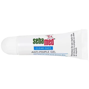 Gel Clear Face Anti-Pimple Sebamed pH 5.5 giúp làm giảm mụn,ngăn ngừa mụn, dưỡng ẩm (10ml)