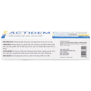 Gel Actidem Derma giúp ngăn ngừa mụn, làm mờ vết thâm (18g)