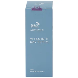 Serum Auvilys C Vitamin C 30ml Auvi Nature dùng ban ngày, dưỡng da, tăng cường độ ẩm, sáng da