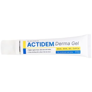 Gel Actidem Derma giúp ngăn ngừa mụn, làm mờ vết thâm (40g)