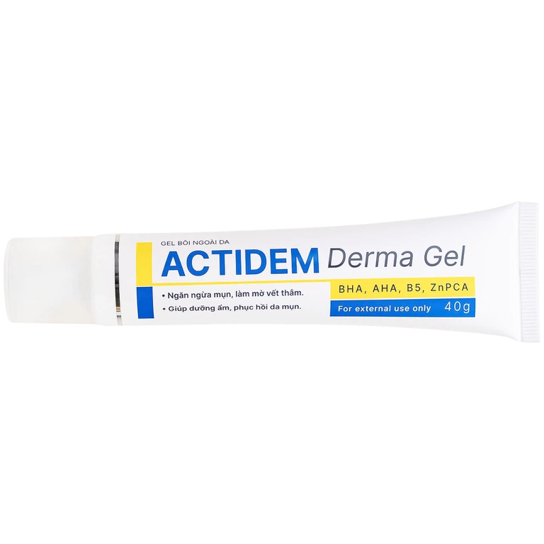 Gel Actidem Derma giúp ngăn ngừa mụn, làm mờ vết thâm (40g)