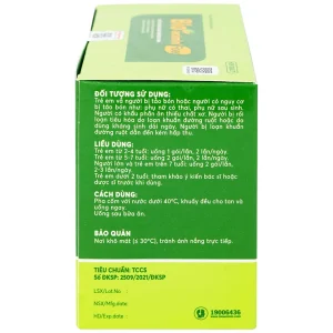 Cốm vi sinh Bio-acimin Fiber Meracine bổ sung chất sơ hòa tan, giảm tình trạng táo bón (30 gói)