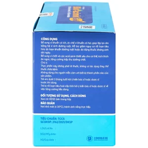 Cốm vi sinh Bioacimin Gold Meracine cân bằng hệ vi sinh đường ruột, giảm nguy cơ rối loạn tiêu hóa (30 gói)