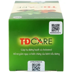 Viên uống TĐCare Meracine giúp hạ đường huyết và cholesterol (60 viên)