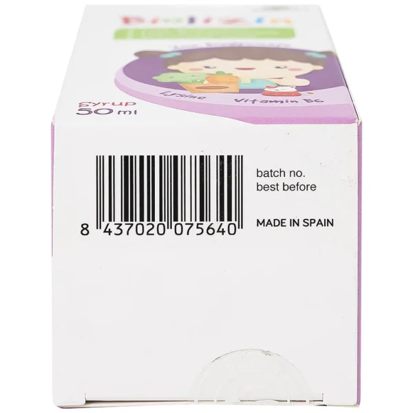 Siro Biolizin tăng cường sức đề kháng cho cơ thể (50ml)