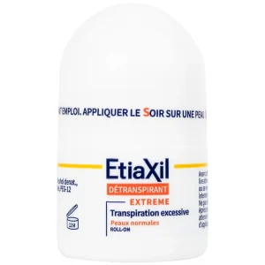Lăn khử mùi EtiaXil Detranspirant Aisselles Peaux Normales đặc trị khử mùi hôi cho vùng da dưới cánh tay (15ml)
